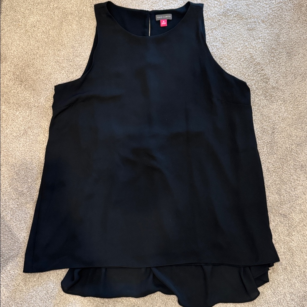 Vince Camuto Sleeveless Blouse with Ruffle Back